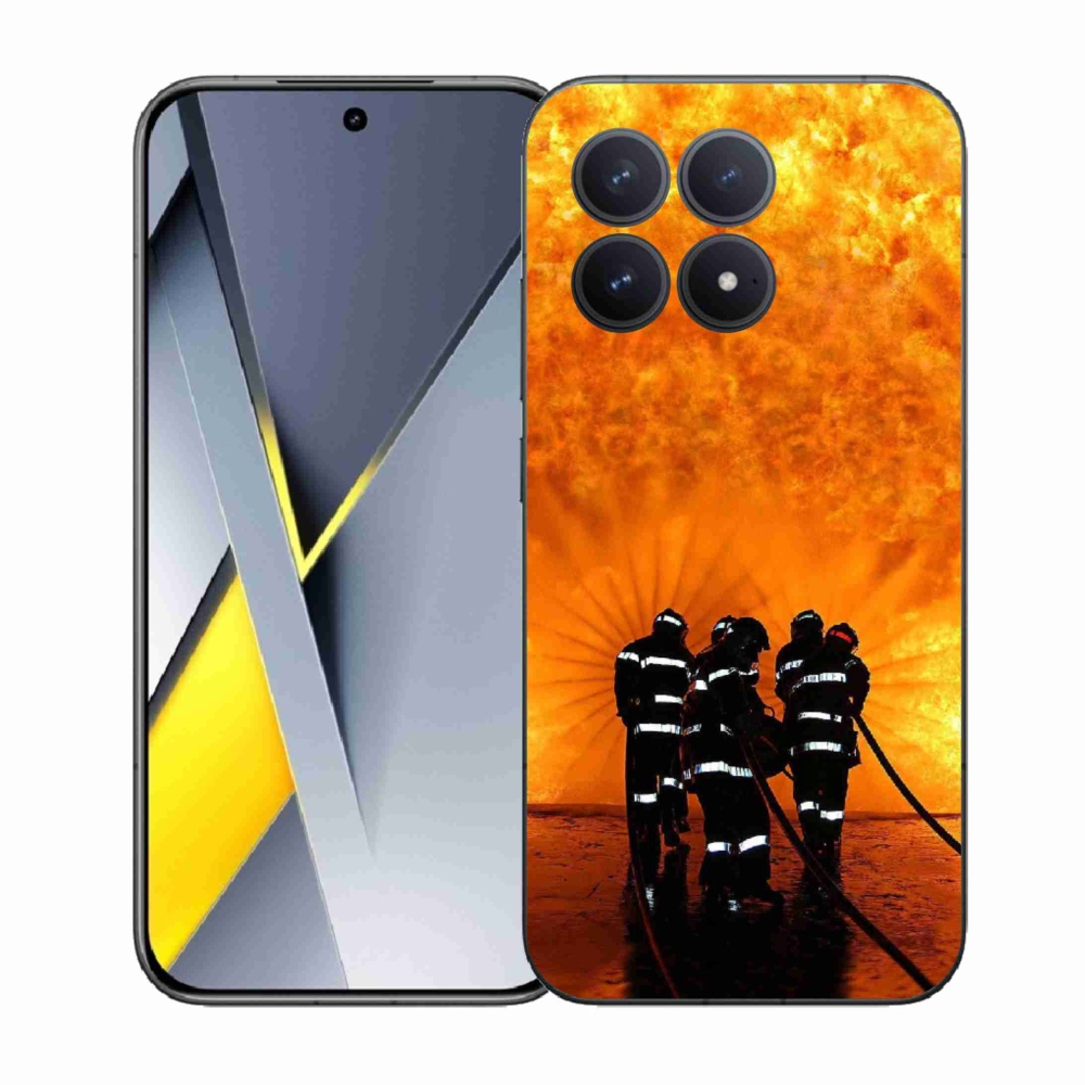 Gélový kryt mmCase na Xiaomi Poco F8 Pro - požiar