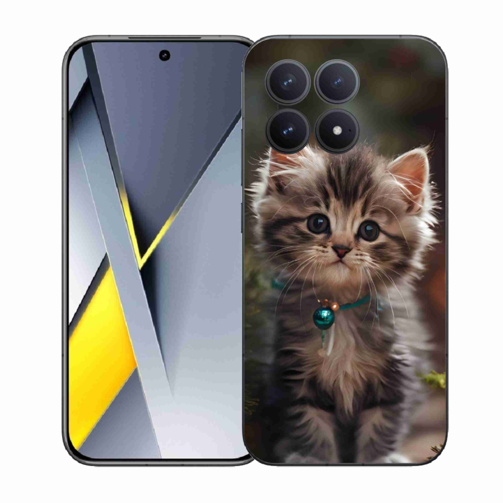 Gélový kryt mmCase na Xiaomi Poco F8 Pro - roztomilé mačiatko 11
