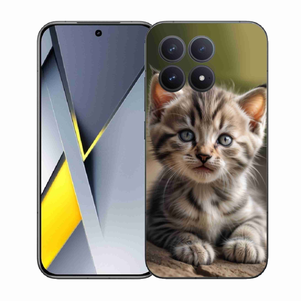 Gélový kryt mmCase na Xiaomi Poco F8 Pro - roztomilé mačiatko 9