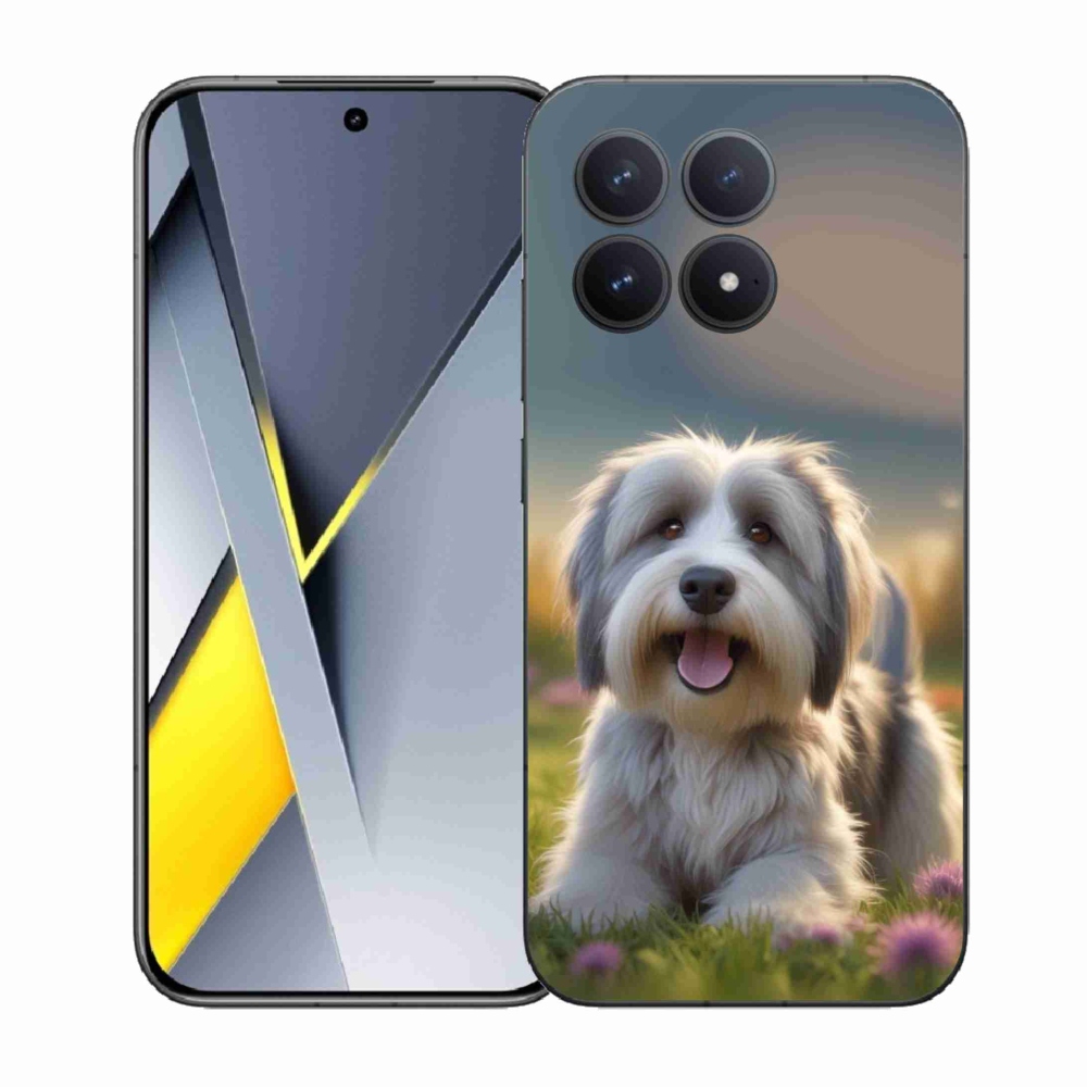 Gélový kryt mmCase na Xiaomi Poco F8 Pro - roztomilý havanský psík