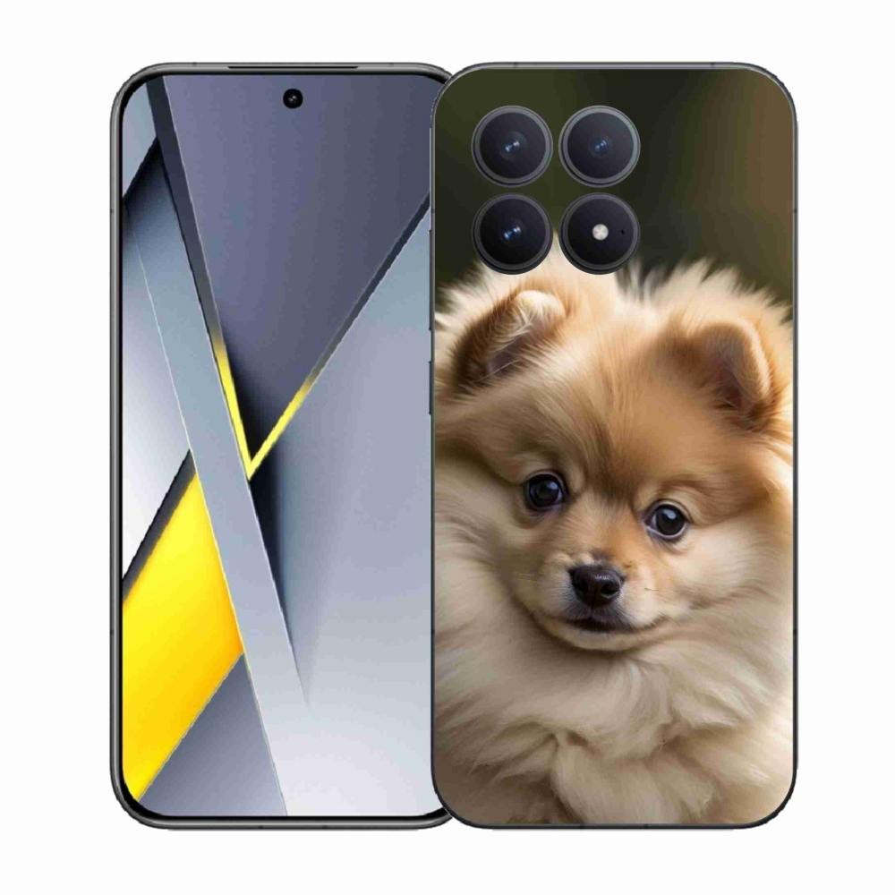 Gélový kryt mmCase na Xiaomi Poco F8 Pro - roztomilý pomeranian 2