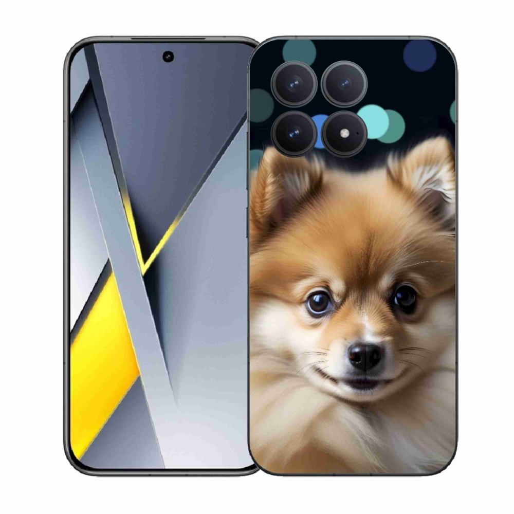 Gélový kryt mmCase na Xiaomi Poco F8 Pro - roztomilý pomeranian