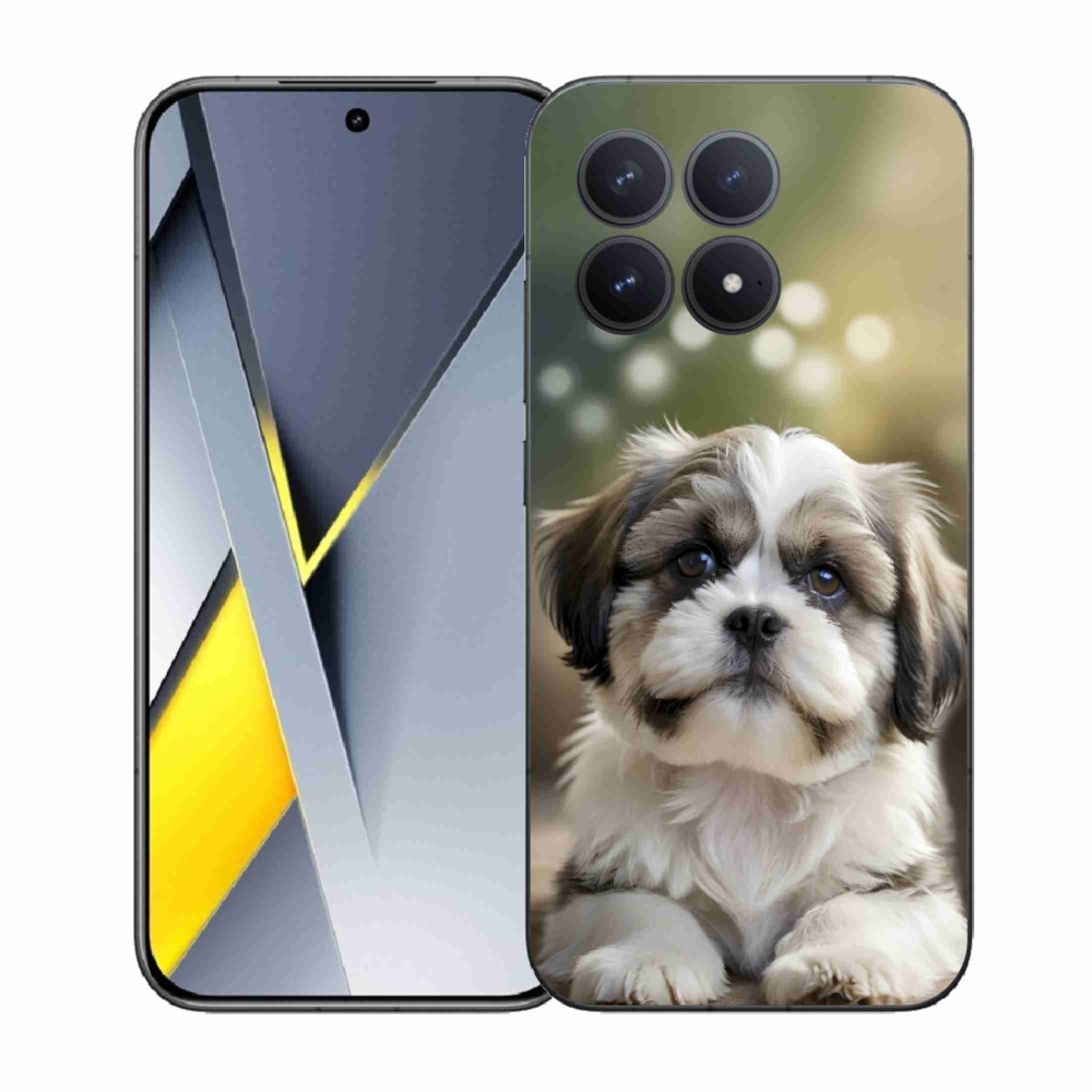 Gélový kryt mmCase na Xiaomi Poco F8 Pro - roztomilý shih-tzu