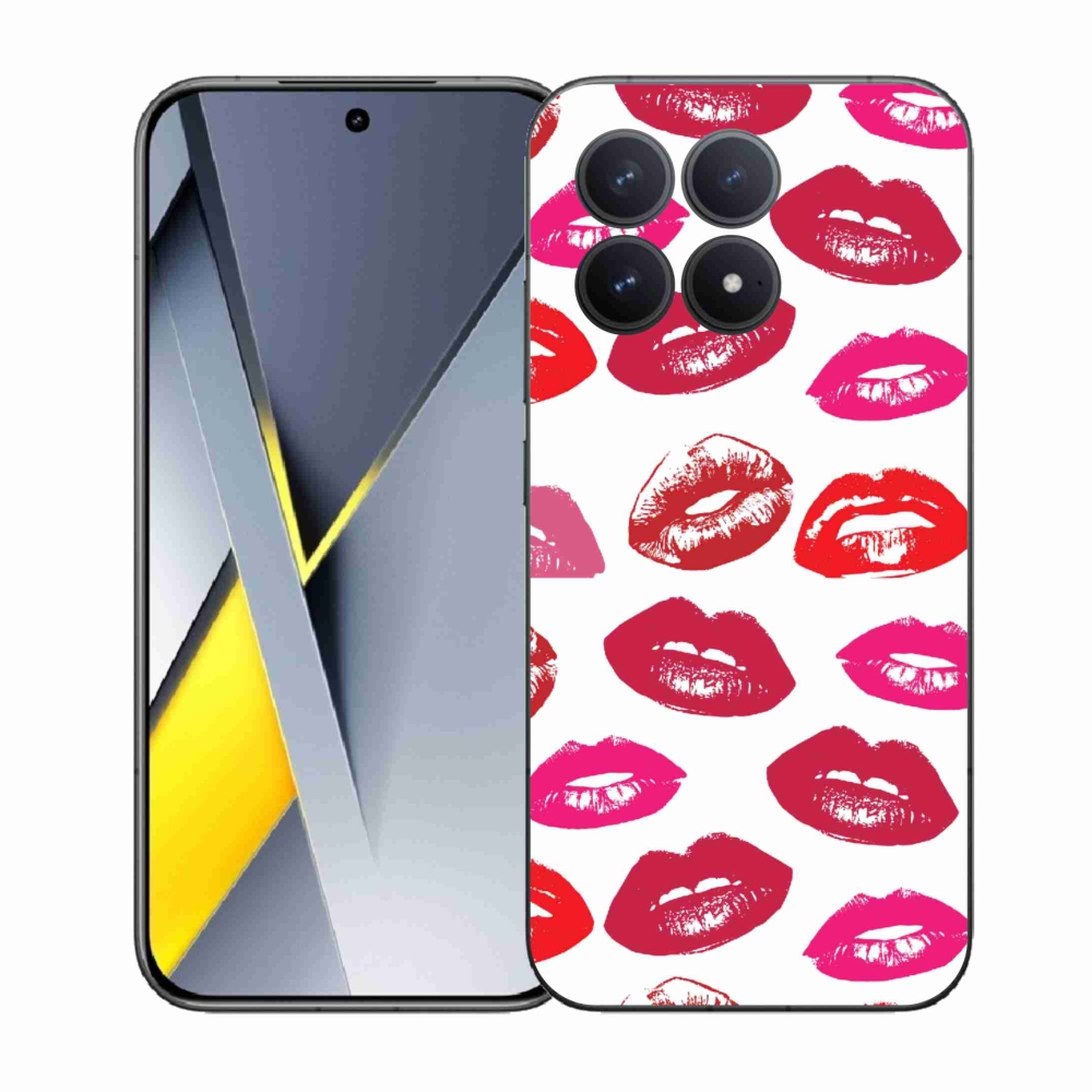 Gélový kryt mmCase na Xiaomi Poco F8 Pro - pery