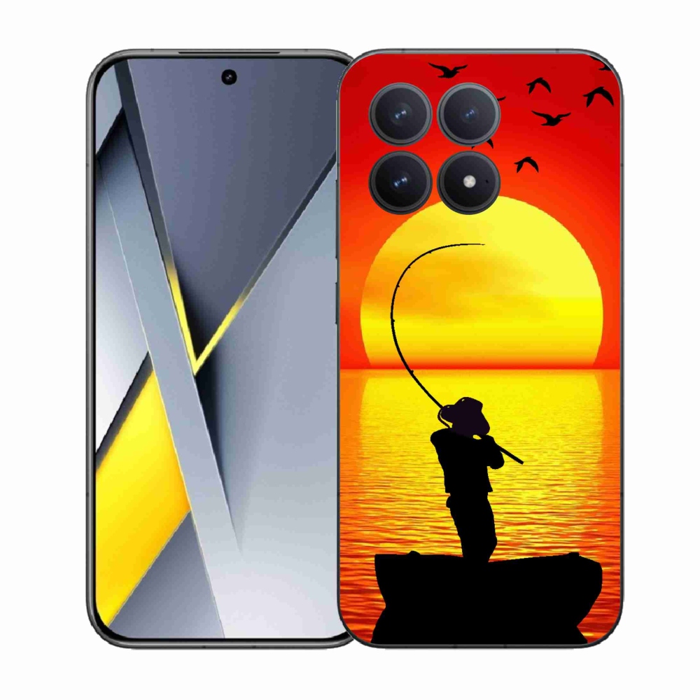 Gélový kryt mmCase na Xiaomi Poco F8 Pro - rybárčenie