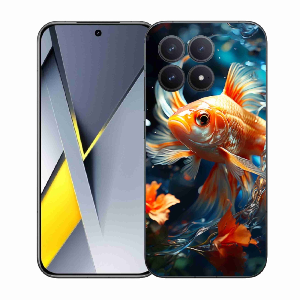 Gélový kryt mmCase na Xiaomi Poco F8 Pro - rybka