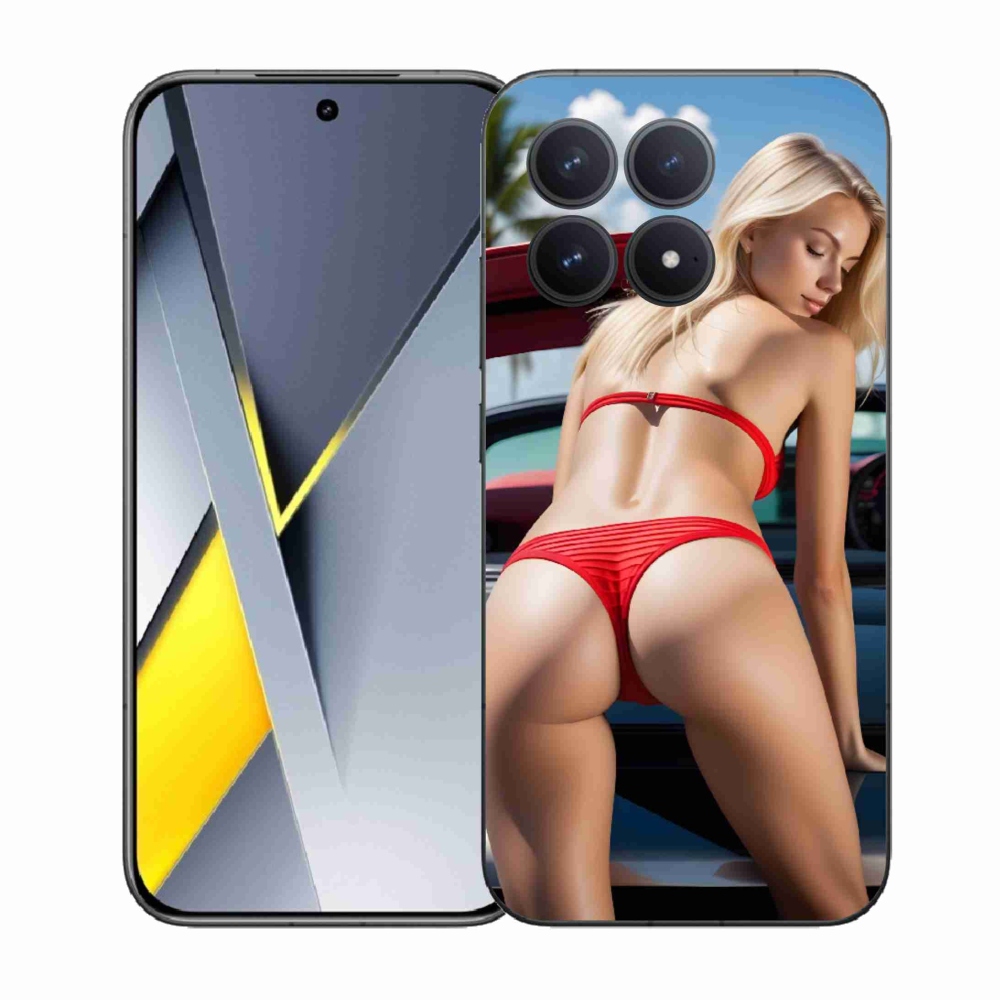 Gélový kryt mmCase na Xiaomi Poco F8 Pro - sexy žena 2
