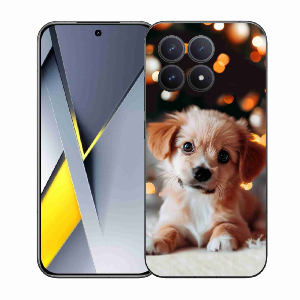 Gélový kryt mmCase na Xiaomi Poco F8 Pro - šteniatko