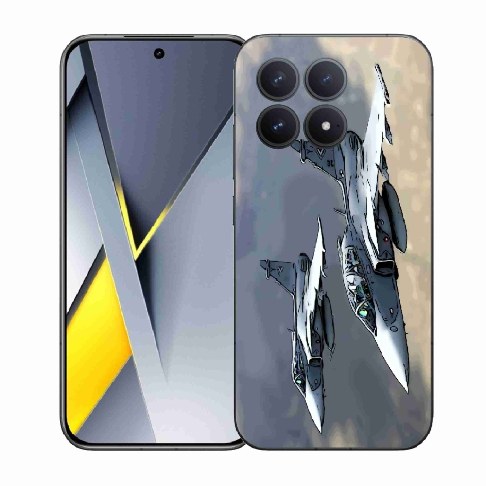 Gélový kryt mmCase na Xiaomi Poco F8 Pro - stíhačky