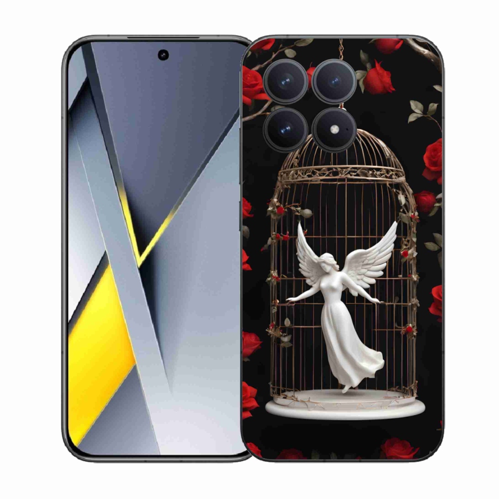 Gélový kryt mmCase na Xiaomi Poco F8 Pro - uväznený anjel