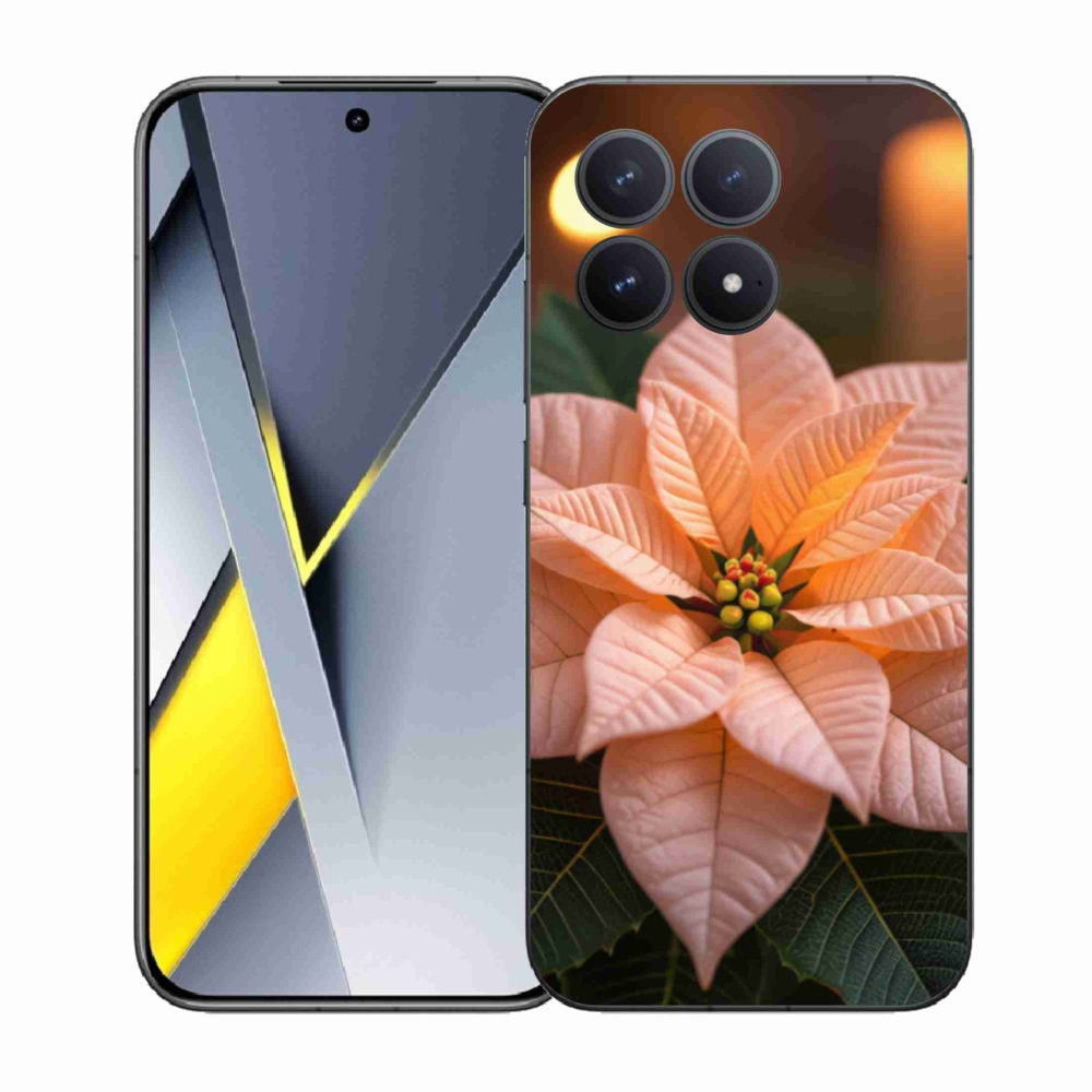 Gélový kryt mmCase na Xiaomi Poco F8 Pro - vianočná hviezda