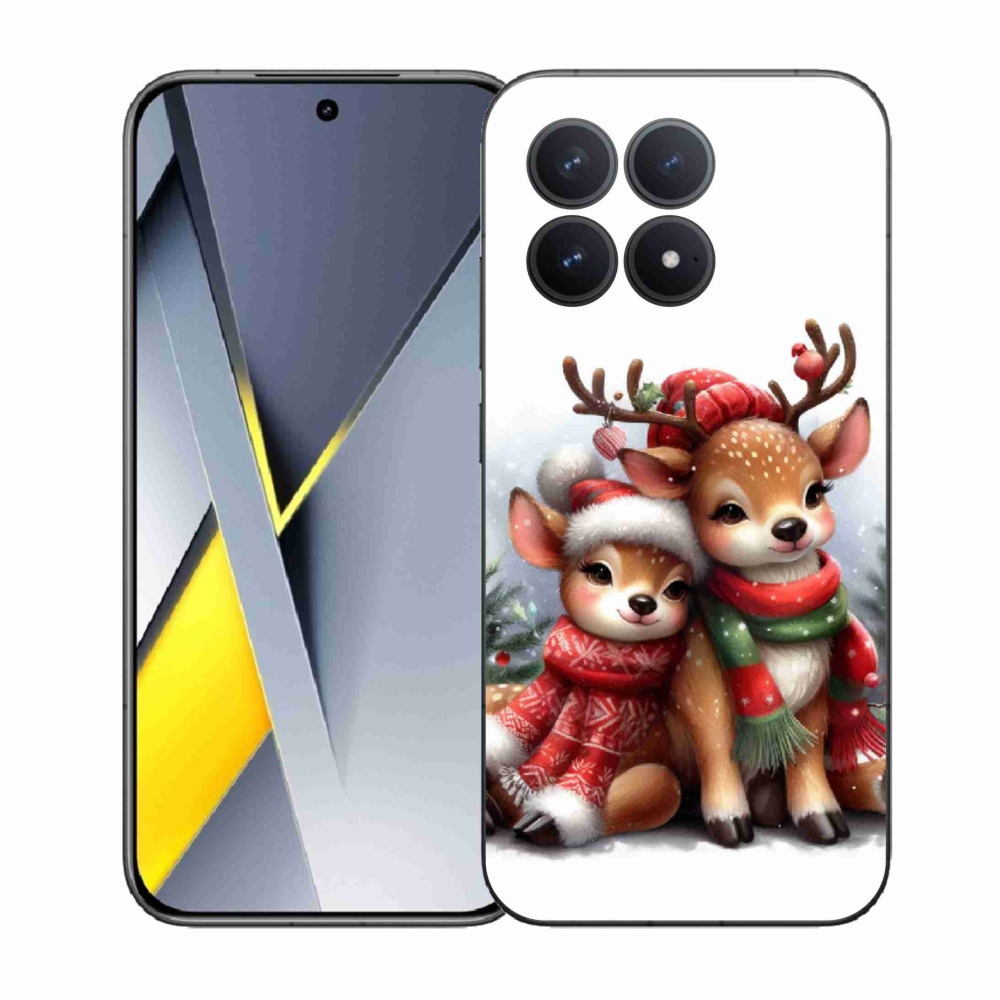 Gélový kryt mmCase na Xiaomi Poco F8 Pro - vianočné soby