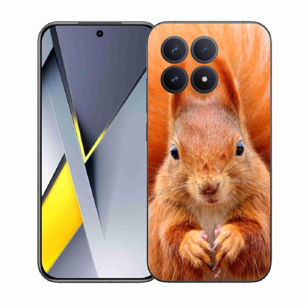 Gélový kryt mmCase na Xiaomi Poco F8 Pro - veverička