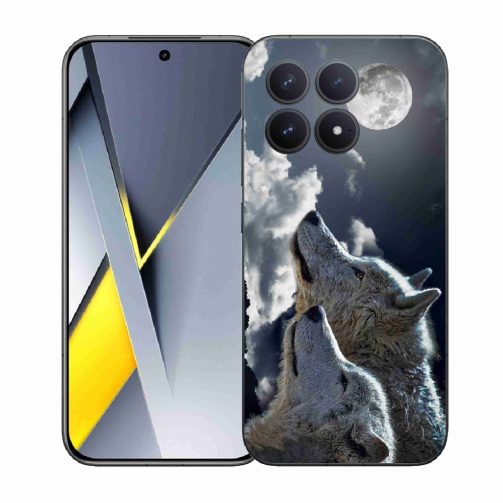 Gélový kryt mmCase na Xiaomi Poco F8 Pro - vlci