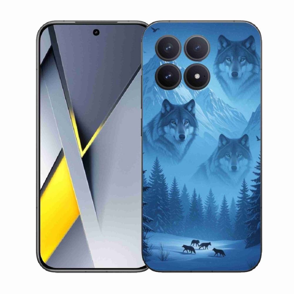 Gélový kryt mmCase na Xiaomi Poco F8 Pro - vlčia svorka