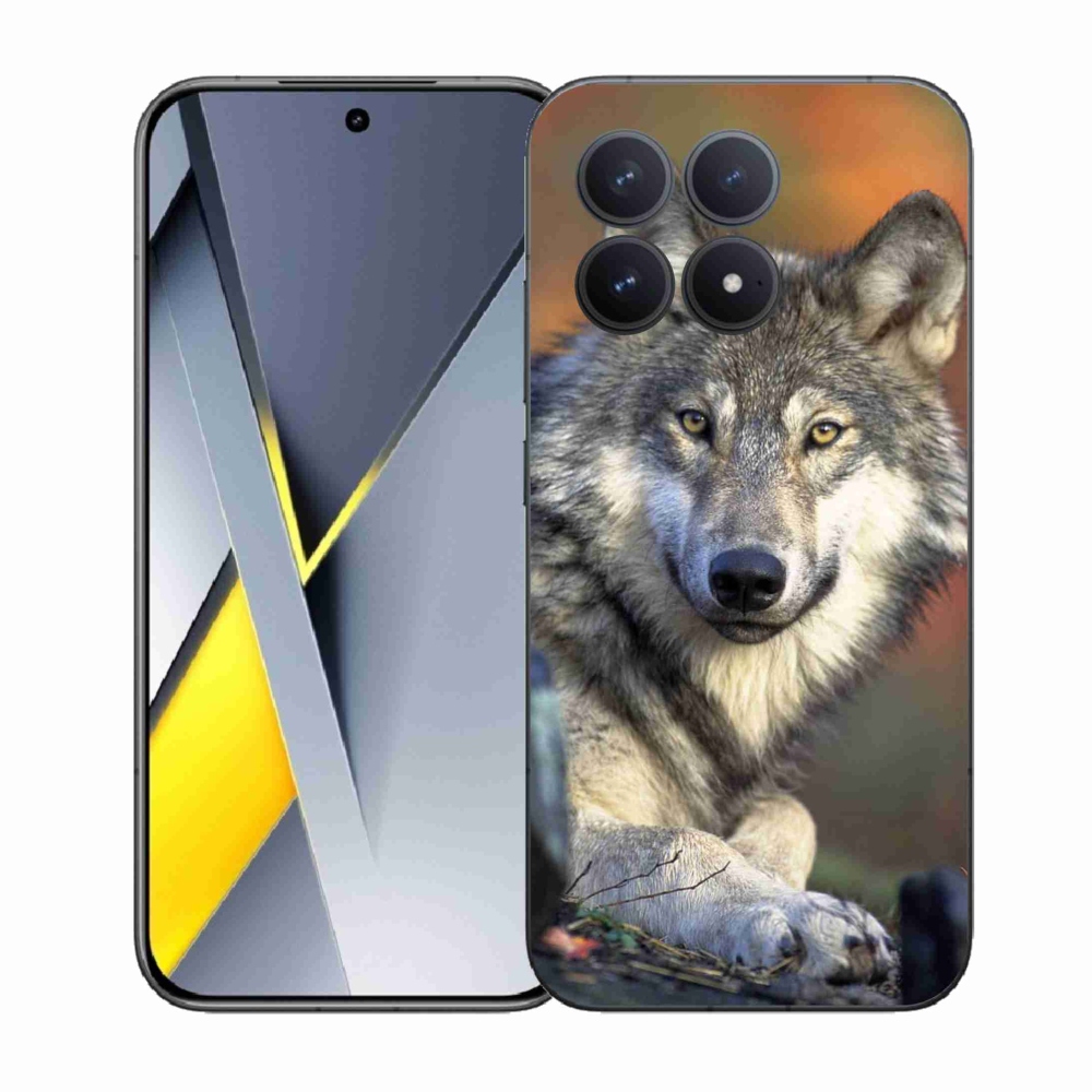 Gélový kryt mmCase na Xiaomi Poco F8 Pro - vlk