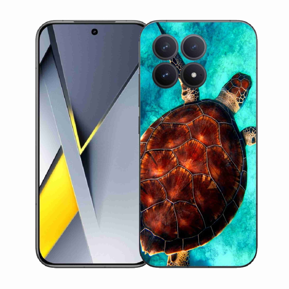 Gélový kryt mmCase na Xiaomi Poco F8 Pro - korytnačka