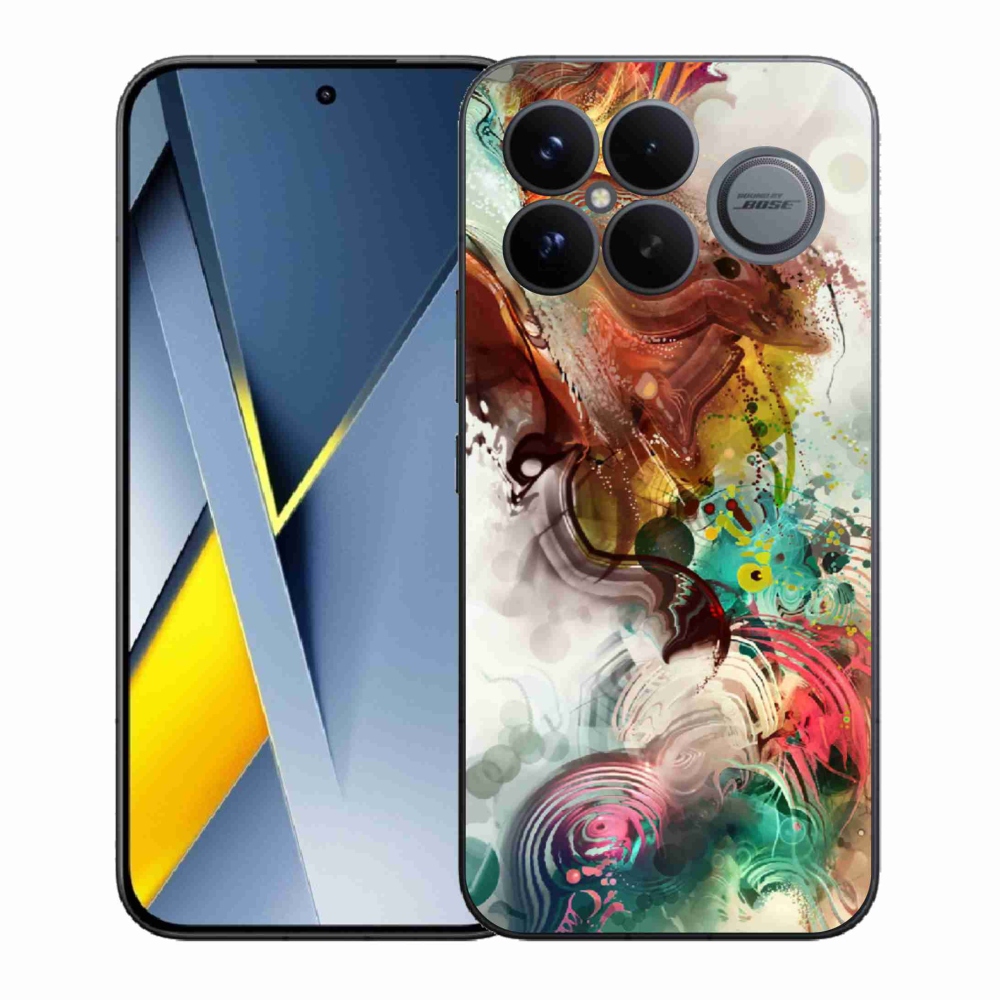 Gélový kryt mmCase na Xiaomi Poco F8 Ultra - abstrakt 1