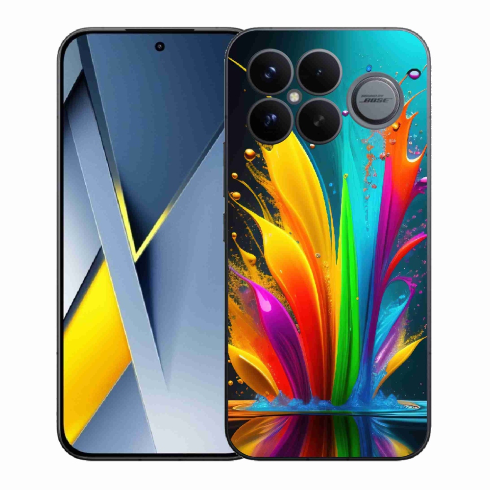 Gélový kryt mmCase na Xiaomi Poco F8 Ultra - abstraktný motív 1