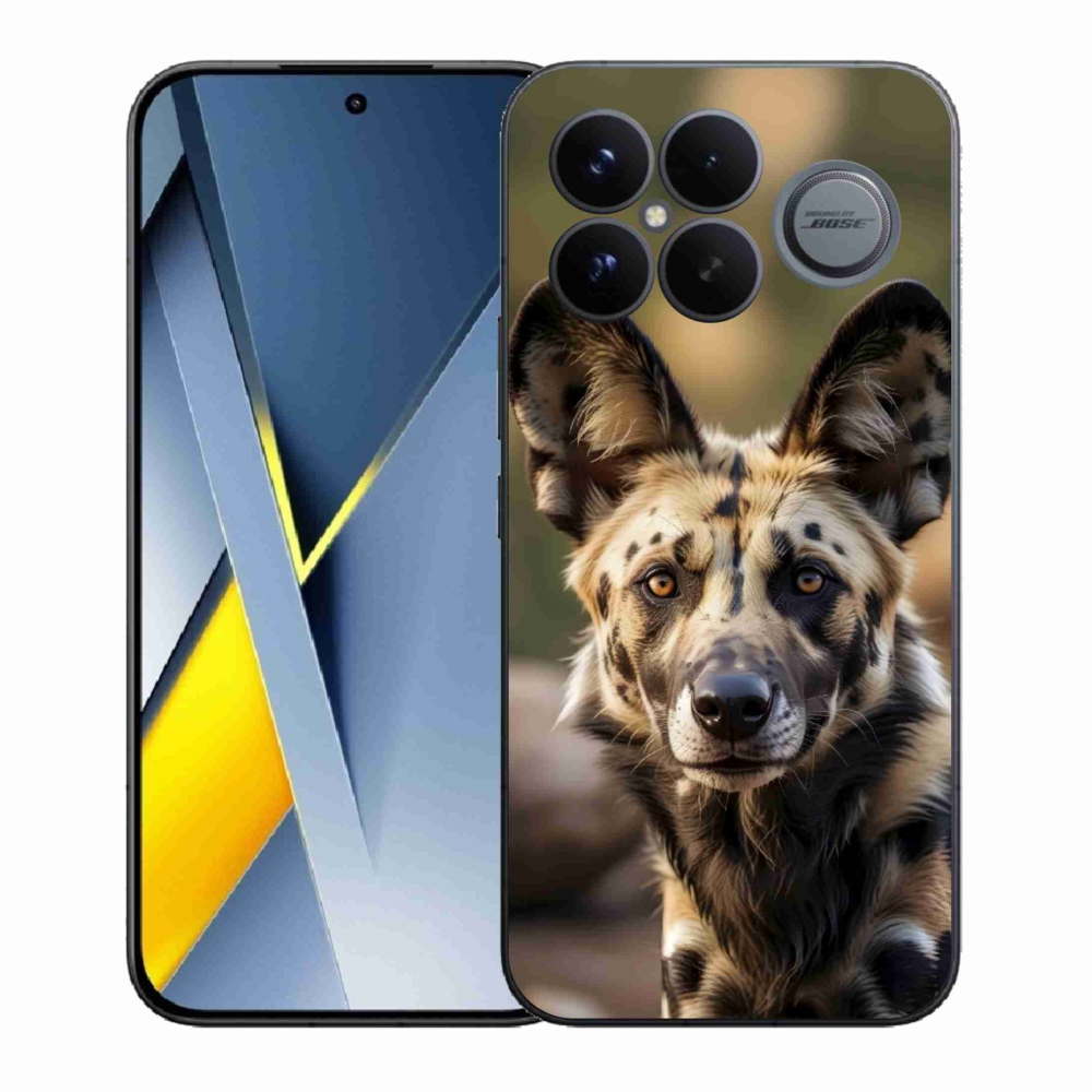 Gélový kryt mmCase na Xiaomi Poco F8 Ultra - africký divoký pes
