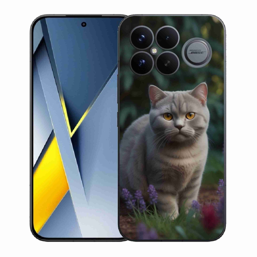 Gélový kryt mmCase na Xiaomi Poco F8 Ultra - britská mačka