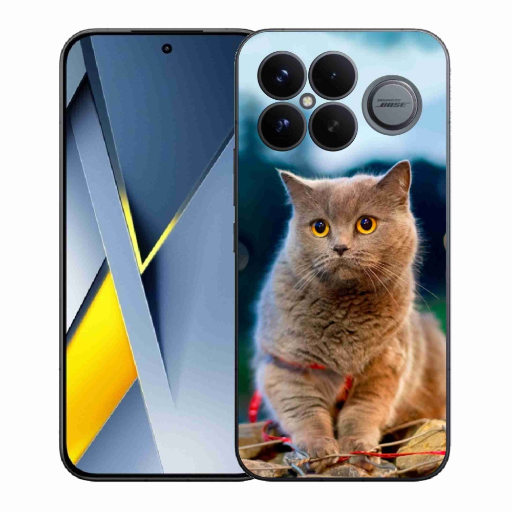 Gélový kryt mmCase na Xiaomi Poco F8 Ultra - britská modrá 2