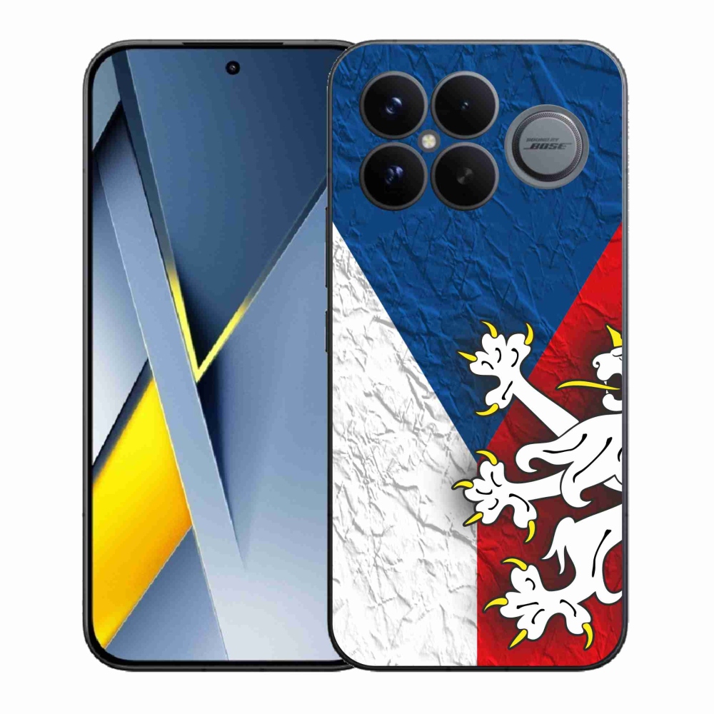Gélový kryt mmCase na Xiaomi Poco F8 Ultra - česká vlajka 1