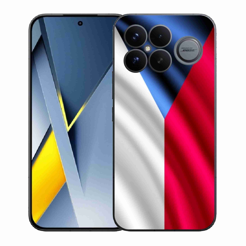 Gélový kryt mmCase na Xiaomi Poco F8 Ultra - česká vlajka