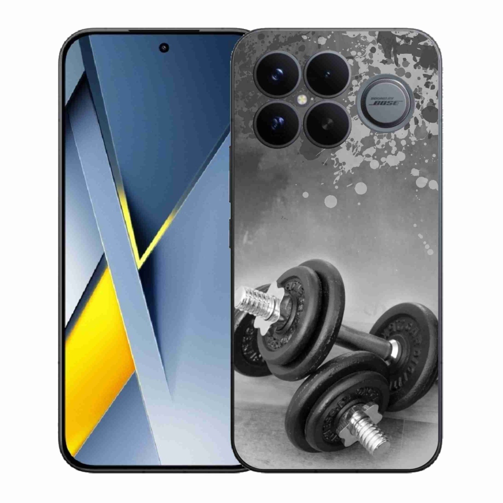 Gélový kryt mmCase na Xiaomi Poco F8 Ultra - činky 1