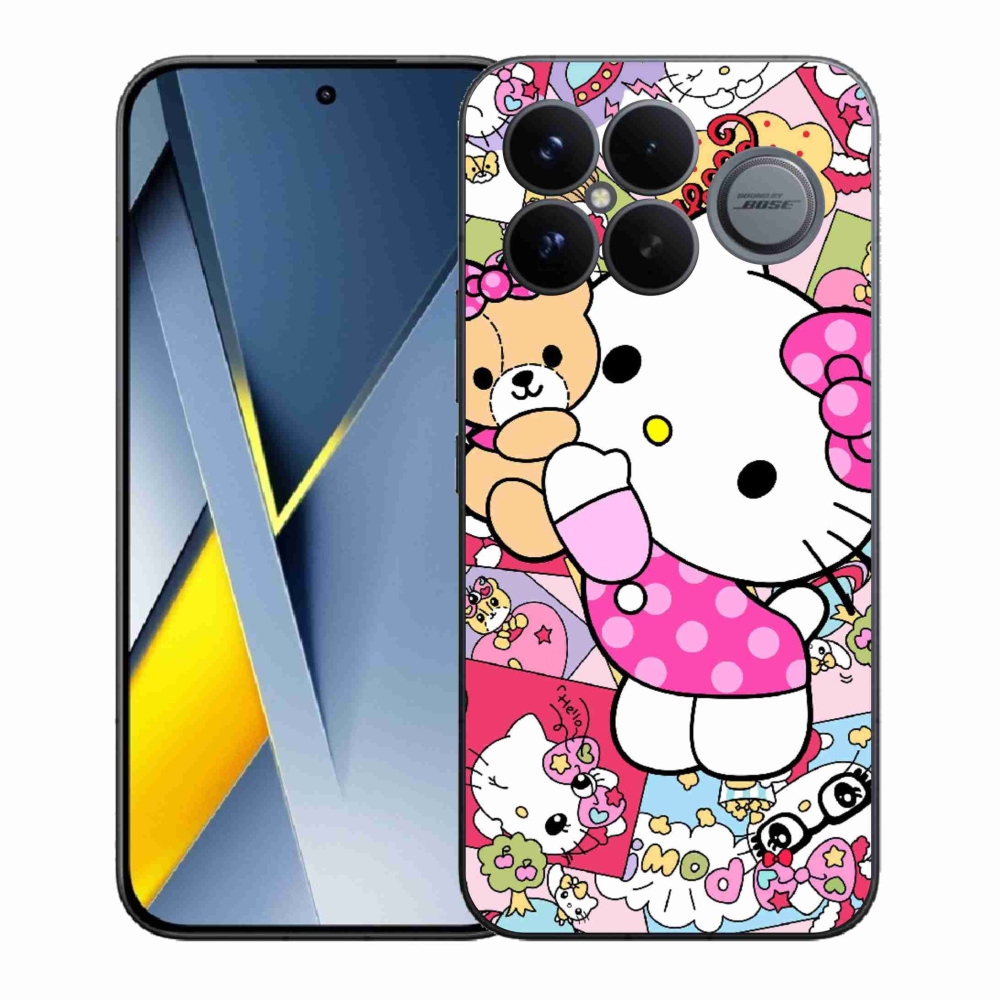 Gélový kryt mmCase na Xiaomi Poco F8 Ultra - cute kitty