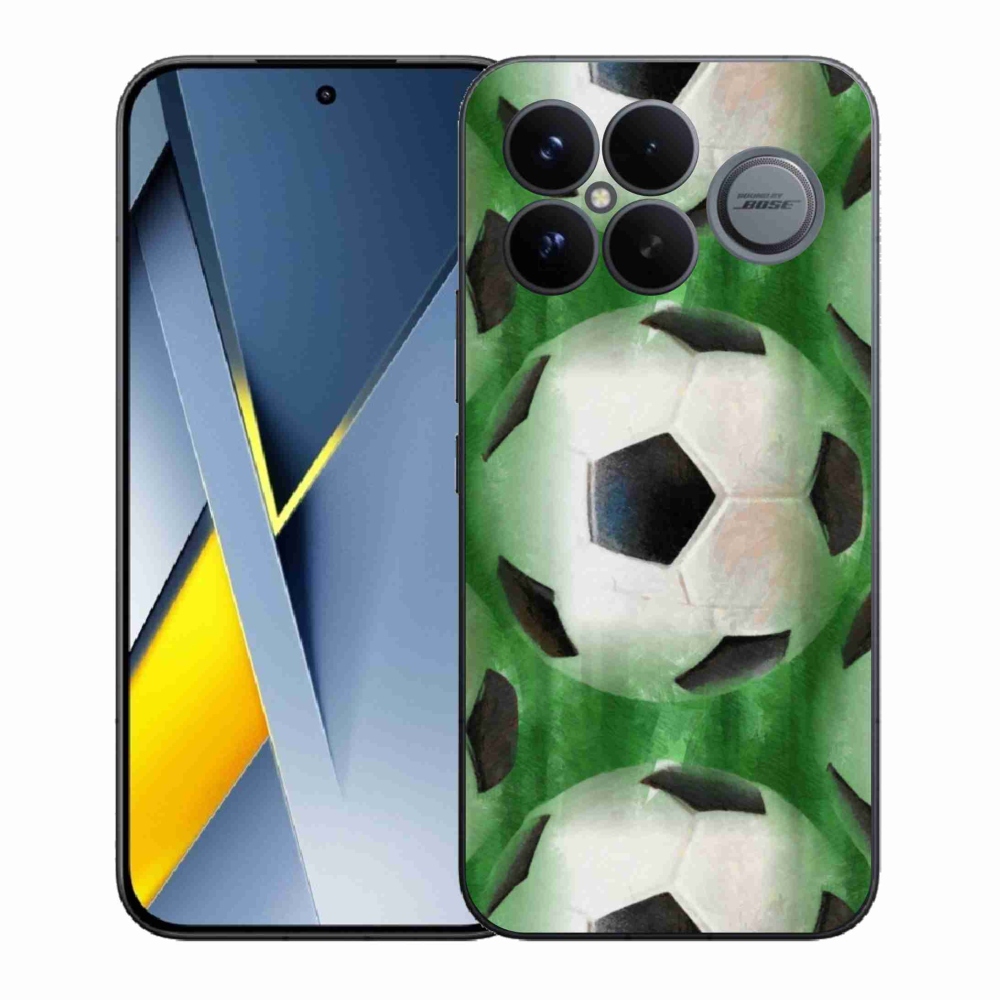 Gélový kryt mmCase na Xiaomi Poco F8 Ultra - futbalová lopta