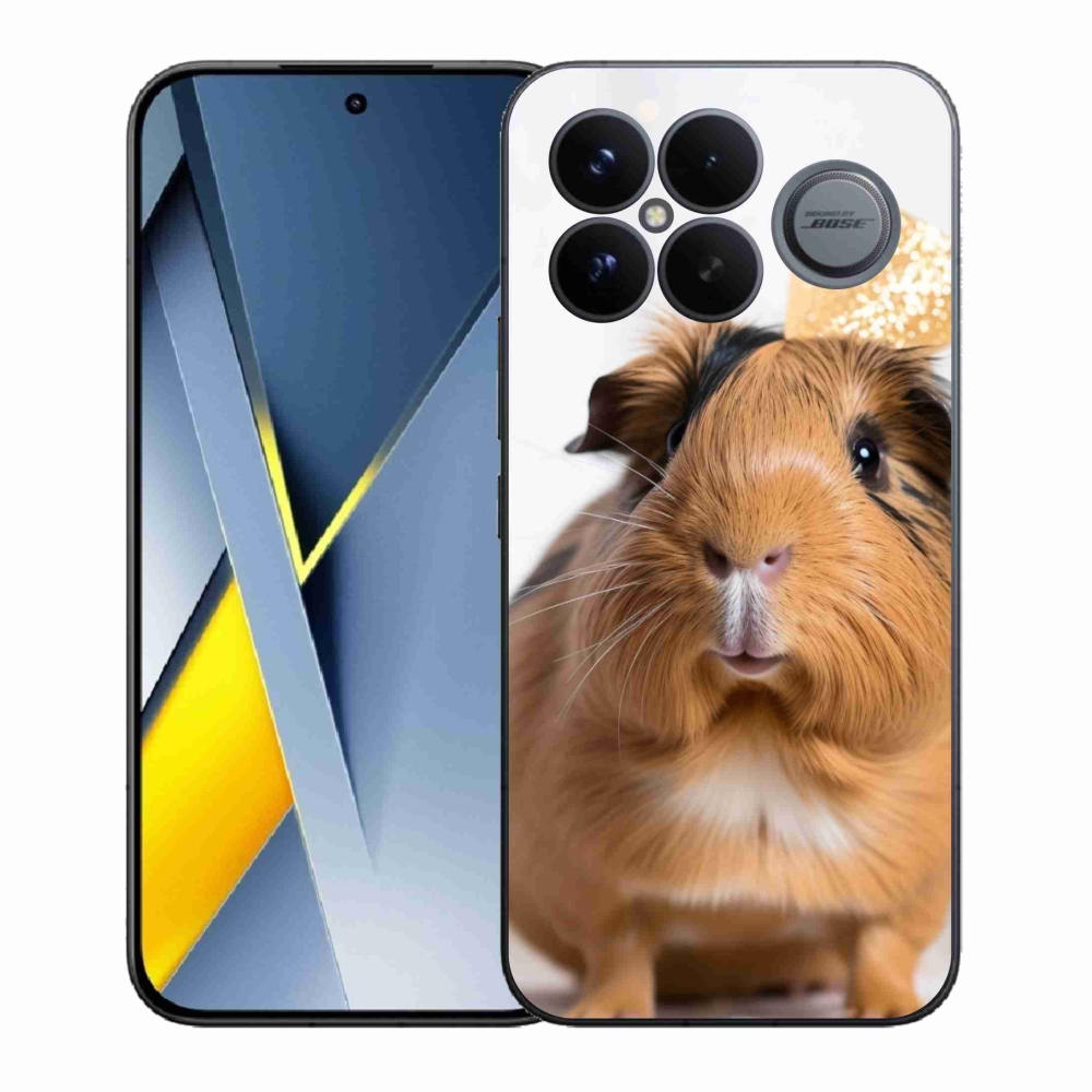 Gélový kryt mmCase na Xiaomi Poco F8 Ultra - hnedé morča