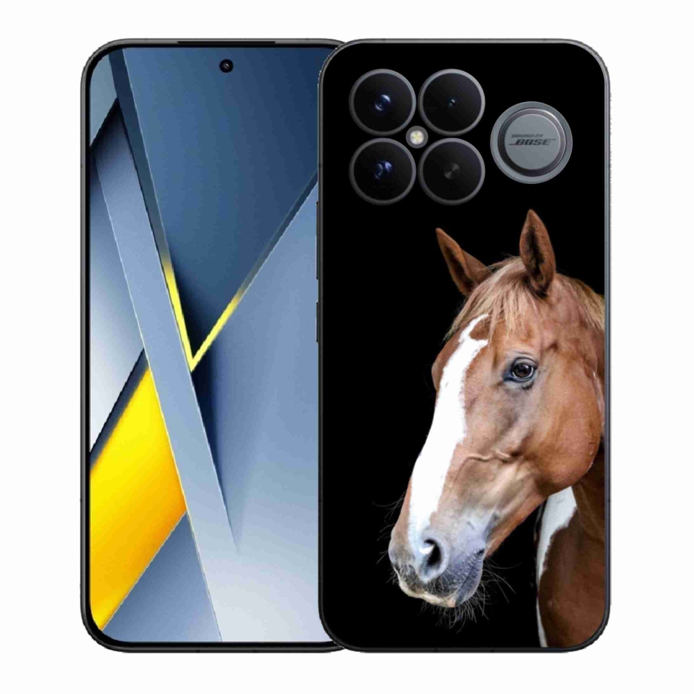 Gélový kryt mmCase na Xiaomi Poco F8 Ultra - hnedý kôň 3