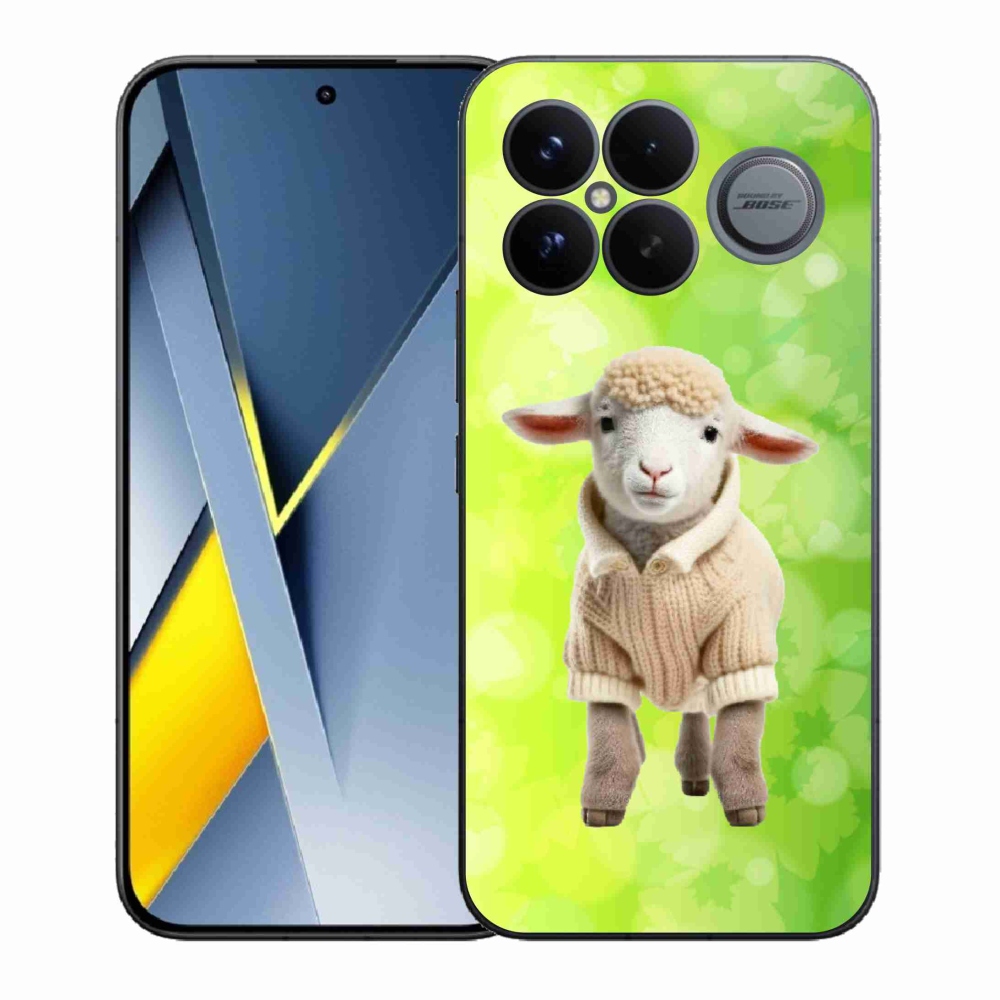 Gélový kryt mmCase na Xiaomi Poco F8 Ultra - jahňa vo svetri