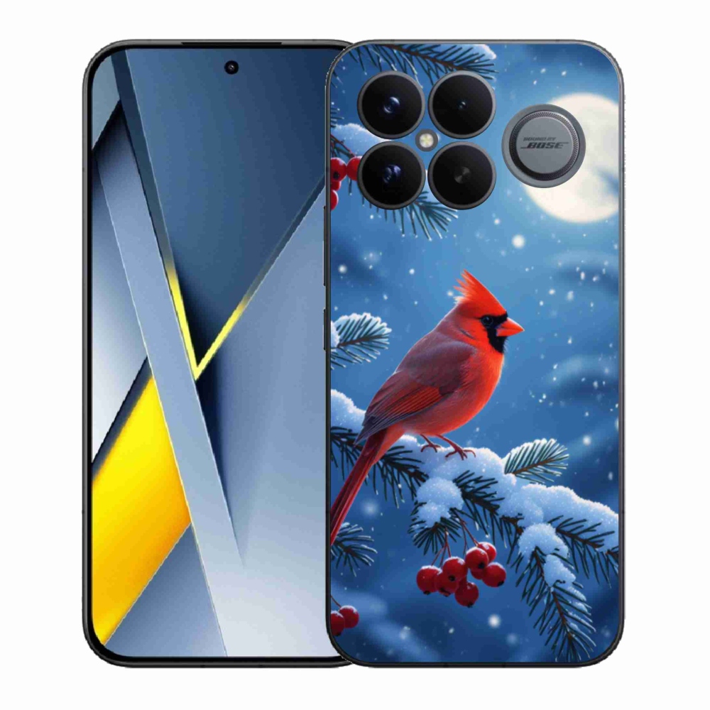 Gélový kryt mmCase na Xiaomi Poco F8 Ultra - kardinál červený