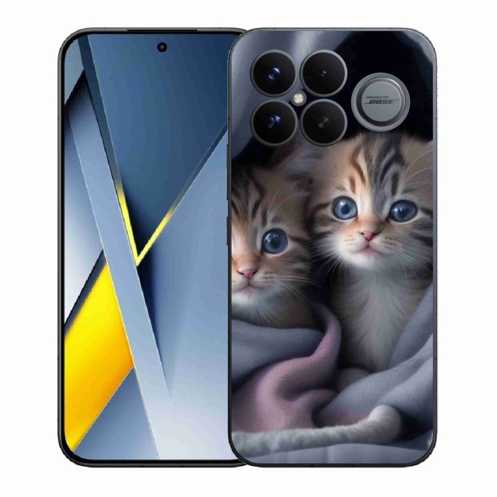 Gélový kryt mmCase na Xiaomi Poco F8 Ultra - mačacie duo 2