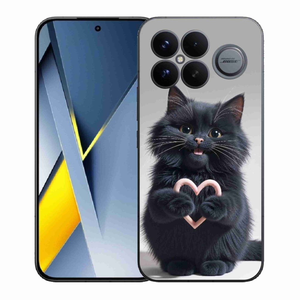 Gélový kryt mmCase na Xiaomi Poco F8 Ultra - mačacia láska 3