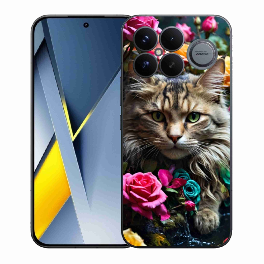 Gélový kryt mmCase na Xiaomi Poco F8 Ultra - mačacie pohľad 2