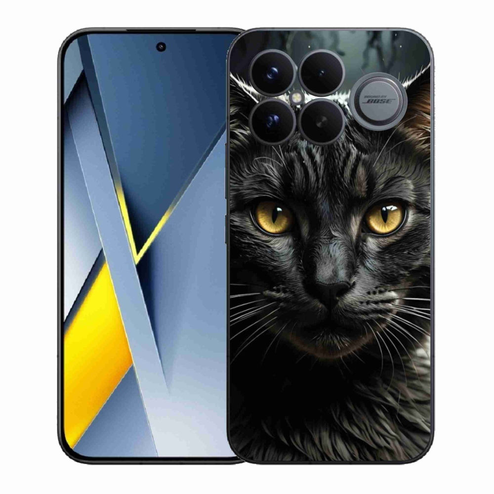 Gélový kryt mmCase na Xiaomi Poco F8 Ultra - mačacie pohľad 3