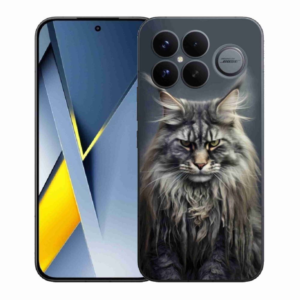 Gélový kryt mmCase na Xiaomi Poco F8 Ultra - mačacie pohľad 4