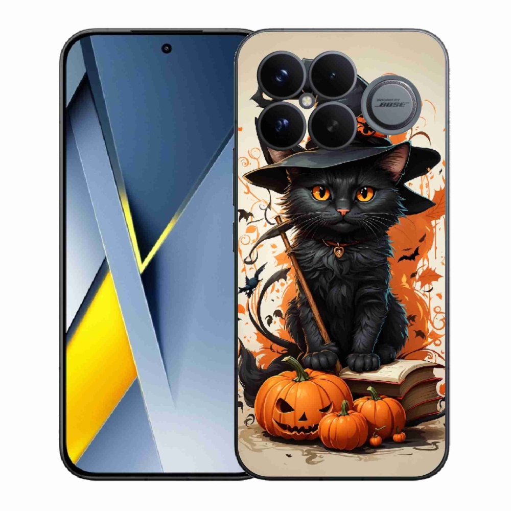Gélový kryt mmCase na Xiaomi Poco F8 Ultra - kocúr čarodejník