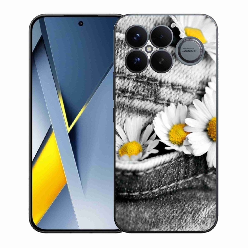 Gélový kryt mmCase na Xiaomi Poco F8 Ultra - margarétky