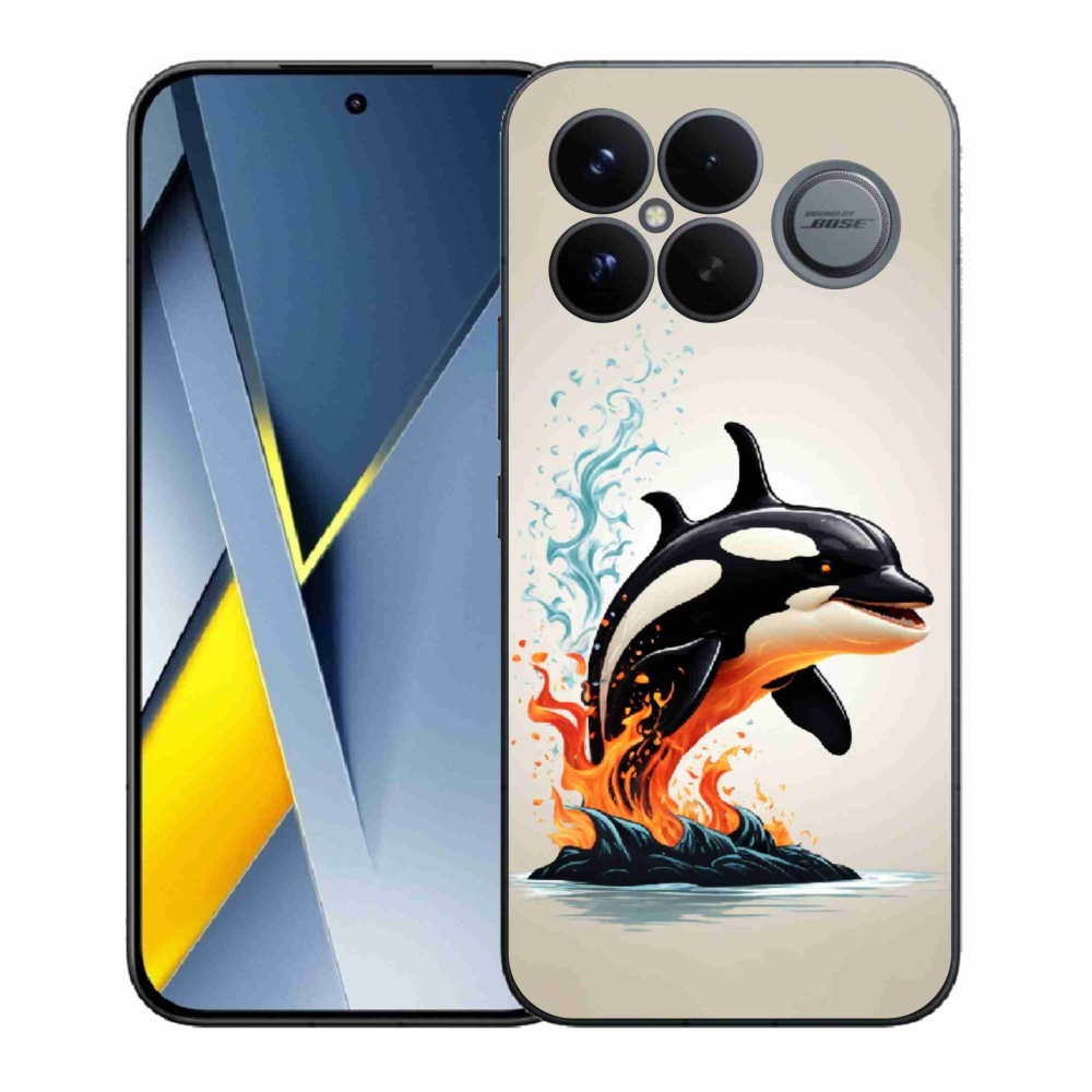 Gélový kryt mmCase na Xiaomi Poco F8 Ultra - kosatka