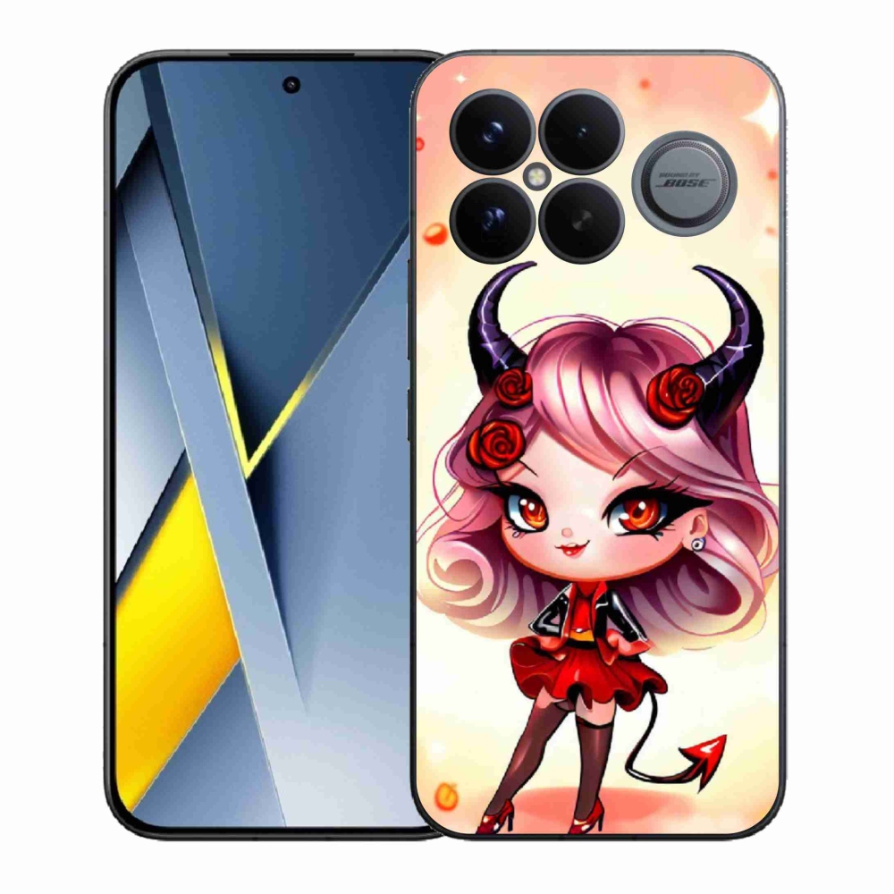 Gélový kryt mmCase na Xiaomi Poco F8 Ultra - kreslená čertica