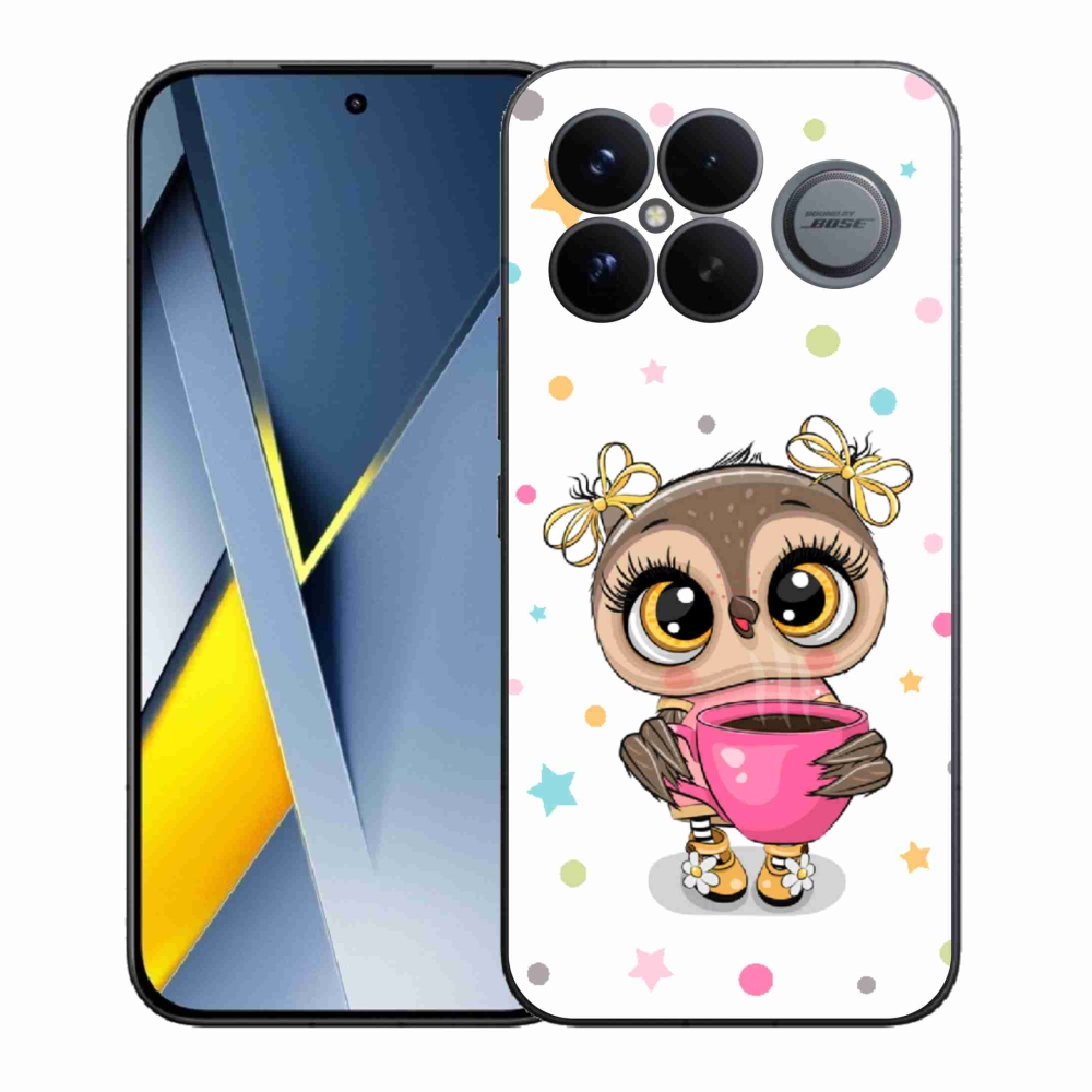 Gélový kryt mmCase na Xiaomi Poco F8 Ultra - kreslená sovička