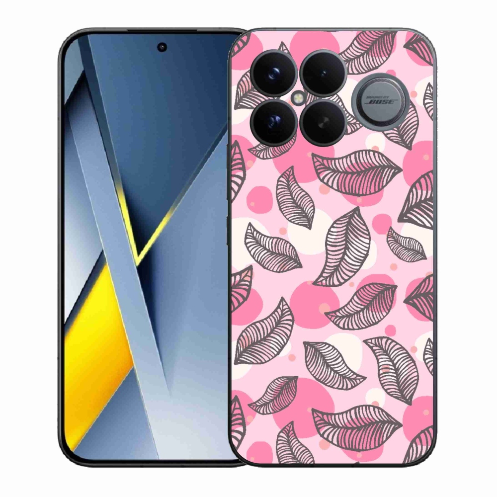 Gélový kryt mmCase na Xiaomi Poco F8 Ultra - kreslené padajúce listy