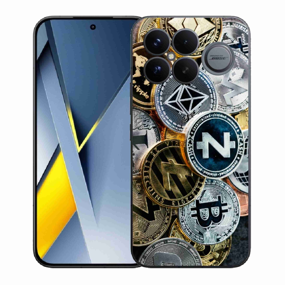 Gélový kryt mmCase na Xiaomi Poco F8 Ultra - kryptomeny