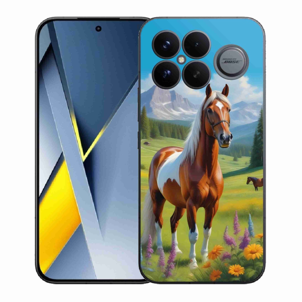 Gélový kryt mmCase na Xiaomi Poco F8 Ultra - kôň na lúke