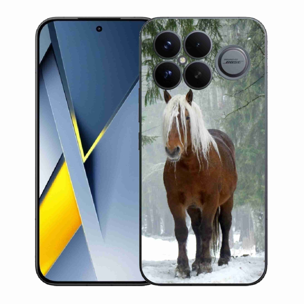 Gélový kryt mmCase na Xiaomi Poco F8 Ultra - kôň v lese