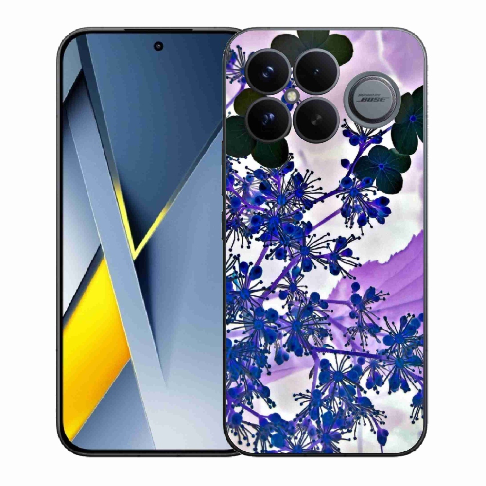 Gélový kryt mmCase na Xiaomi Poco F8 Ultra - kvet hortenzie